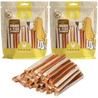 Mersjo - Hondensnack - Sandwich met Kip en Kabeljauw - 1kg - Graanvrij