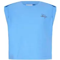 Retour Jeans T-shirt met backprint lichtblauw Meisjes Katoen Ronde hals - maat 170/176