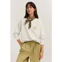 Bugatti Damen Sweatshirt van elastisch katoen