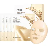ANUA - Rice 70 Glow Collageen Mask 4 stuks - Gezichtsmasker - Korean skincare