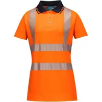 Portwest Dames poloshirt high-visibility LW72 XL / Oranje