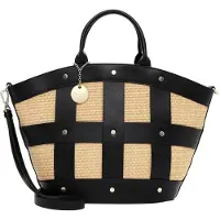 Tamaris Shopper 'Kirsti' beige / zwart