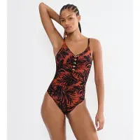 Triumph Badpak Summer Palm | Maat: 40B | Kleur: Bruin