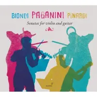 Glossa Fabio Biondi & Giangiacomo Pinardi - Paganini: Sonatas For Violin And Guitar (CD)