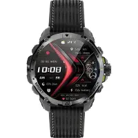 Oraimo Watch GT – AMOLED 1.43" Smartwatch – 25 Dagen Batterij – 6-Star GPS – 3ATM Waterdicht – Hartslag & SpO₂ – 140+ Sportmodi – AI Watch Faces – Zwarte Premium Strapset