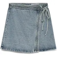 Vero Moda Vmliza Denim Wrap Skort Dames