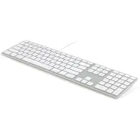 Matias Zilver Wired Keyboard Qwerty UK Toetsenbord Grijs