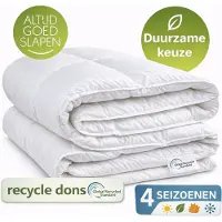 AltijdGoedSlapen gerecycled Nextlife dons dekbed Bloesem 4 seizoenen 240x200