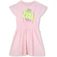 Billieblush t-shirtjurk lichtroze Meisjes Katoen Ronde hals Printopdruk - maat 116