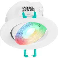 Toolstation Sylvania SylSmart LED inbouwspot kantelbaar 4.8W 4000K Wit dimbaar