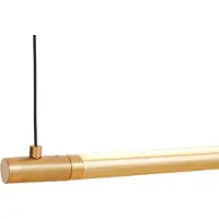 Loom Design Straw Hanglamp 200 Cm - Hanglampen Aluminium Brass - 824-002