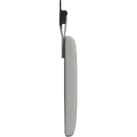 vidaXL Hangend hoofdbord Wolkgrijs Stof