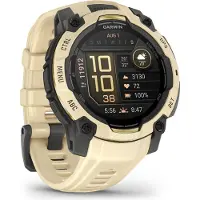 Garmin Instinct 3 - Smartwatch - 45mm - AMOLED - Crème/Citrine - Limited Edition