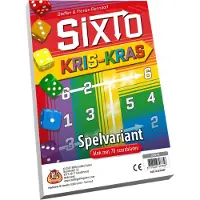 White goblin games - Sixto: Kriskras - Dobbelspel - 1 tot 6 spelers - Gezelschapsspel - nieuwe mogelijkheden tot scoren - Uitbreiding