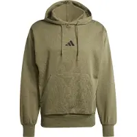 Adidas Sweatshirt 'Feelcozy' olijfgroen / zwart