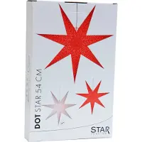 Star Micronics Dot adventsster 54 cm Wit