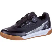 SCOTT Volt Evo Flat Boa Heren Platte Pedaalschoenen Zwart/Wit
