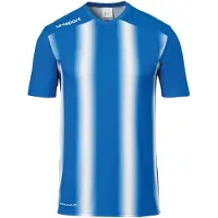 Uhlsport Stripe 2.0 T-shirt met korte mouwen, heren - Koninklijkblauw / Wit