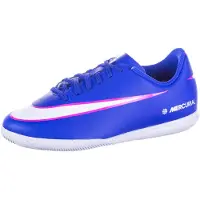 Nike Mercurial Vapor 16 Club Zaalvoetbalschoenen (IN) Kids Blauw Wit Felroze