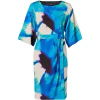 Mart Visser Milan Print Jurk Blauw / Multi