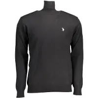 U.s. polo assn. . Zwarte Katoenen Heren Coltrui