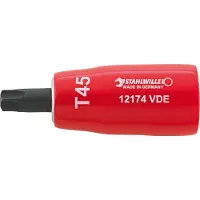 Stahlwille 12174 VDE T 25 02390025 Binnen-Torx Schroevendraaierdop Geïsoleerd 10 mm T 25 3/8 (10 mm)