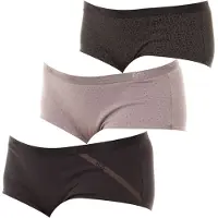 Dim Pack-3 Lot New York Culottes mit Innenfutter D4C20 Frau