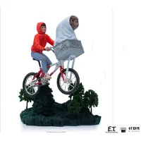 Iron Studios E.t. The Extra-terrestrial E.t. And Elliot Art Scale Figure Zilver