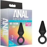 Anal Adventures Platinum - Siliconen Anaal Plug - Small