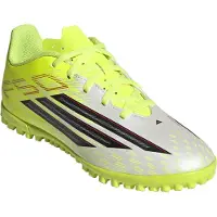Adidas Sportschoen 'F50 Club Turf' neongeel / rood / zwart / zilver