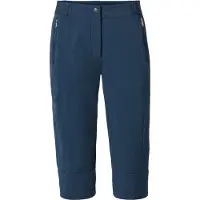 Vaude - Women's Farley Stretch Capri III - Trekkingbroek 38, blauw