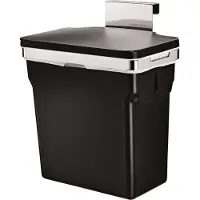 Simplehuman Inbouw Universeel 10 Liter Zwart