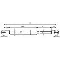 MAPCO 91526 Gasveer achterklep