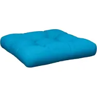 vidaXL Palletkussen stof blauw