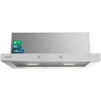 Cecotec Bolero Flux Tlt 604400 Telescopische Afzuigkap 60 Cm