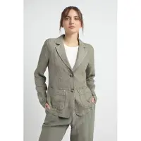 Josephine & Co Jorrit Blazer Light Olive Maat: 40 | Blazers Outlet | Dames | Groen