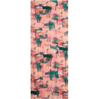 White Stuff Brush Print Scarf Pink Multi Maat: OS | Sjaals Outlet | Dames | Roze