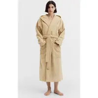 Tekla Unisex Hooded Bathrobe Sienna Maat: S | Badjassen Outlet | Unisex