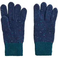 White Stuff Albie Knit Gloves Navy Multi Maat: OS | Handschoenen Outlet | Heren | Blauw