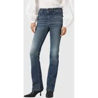 AllSaints Haldan Slim Bootcut Washed Indigo Size: W27 | Jeans Outlet | Dames | Blauw