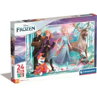 Clementoni - Kinderpuzzel - 24 Maxi Stukjes - Frozen 2 - Puzzel Vanaf 2 Jaar