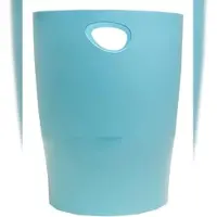 Exacompta 8x Prullenbak Ecobin Pop N'Co - Cyaan - 45391D