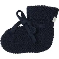 Noppies baby Nelson slofjes donkerblauw Jongens Katoen Effen