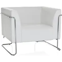Hjh OFFICE CURACAO | 1-Zits - Lounge bank / sofa Wit