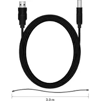 MediaRange Cable USB 2.0 A/B noir, 3m