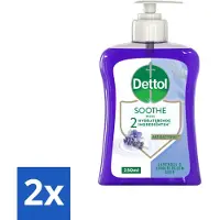 Dettol - Handzeep - Soothe - Lavendel & Vioolbloesem - 250 ml - Voordeelverpakking - 2 stuks