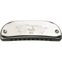 Goki Speelgoedinstrument - Mondharmonica - 10 Tonen - Met Gravure - 3 Jaar