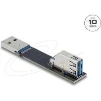 DeLOCK 67421, Type-A, Type-A, Zwart
