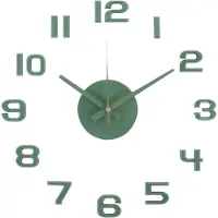 Karlsson Klok DIY Sunset Numbers Jungle Green