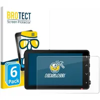 BROTECT Screenprotector 6 Stuks voor Garmin Catalyst 2 Beschermglas transparant